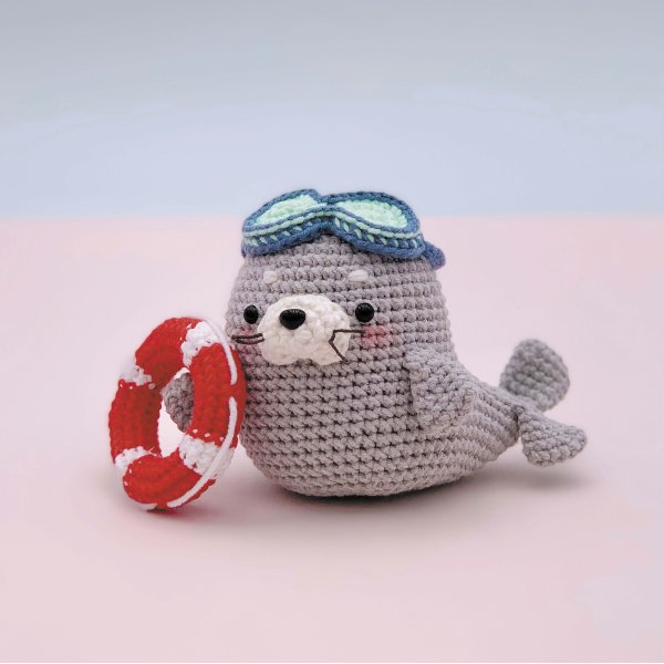 Amigurumi-kit säl Amigurumi-kit säl