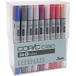Copic Ciao set - 36 pennor - Set C