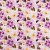 Mnstret strikkeplagg 160 cm - Plumeria lilla