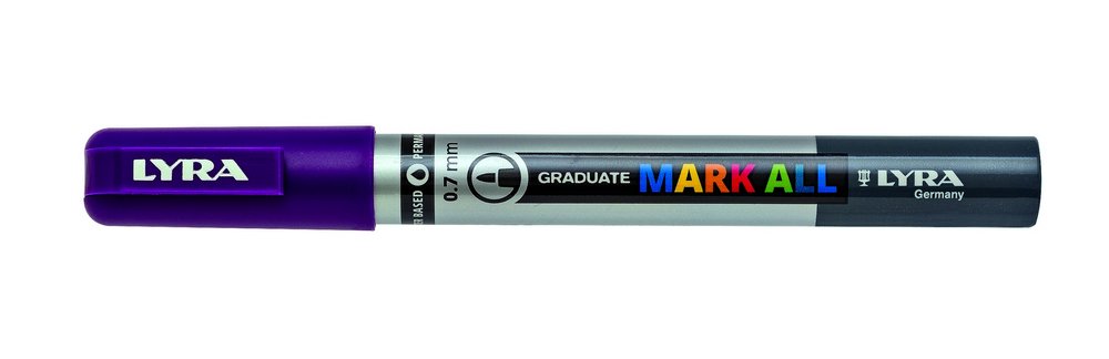 Mark All 0,7 mm Violet - Lyra Mark All, Markers, Penne, Penne, kridt & tusch
